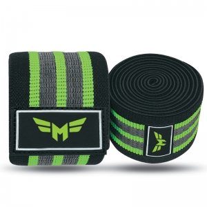 Weight Lifting Knee Wraps Gripper